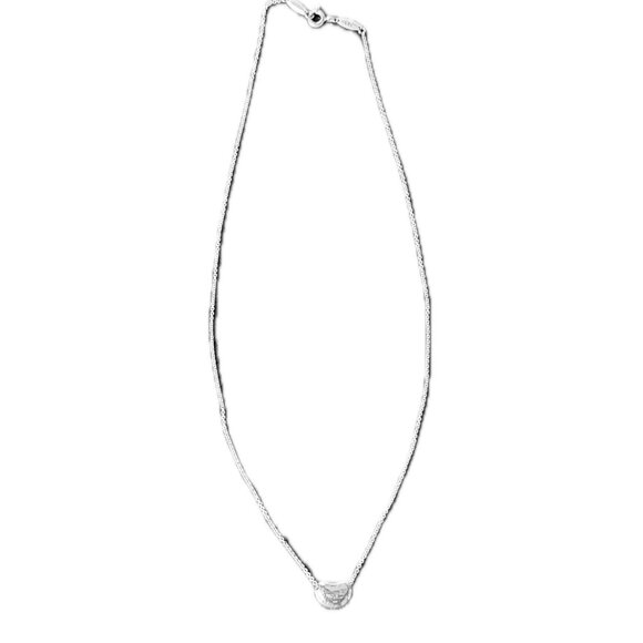 Tiffany & Co. Elsa Peretti® Bean® design Pendant Necklace Sterling Silver - Picture 6 of 15